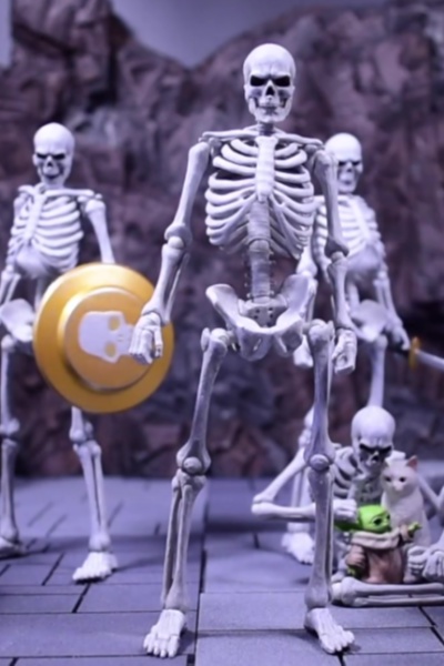 Cosmic Skeleton Soldier