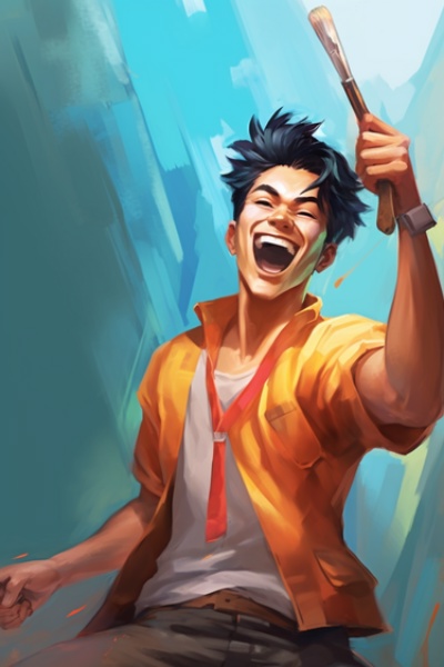 A Second Canvas: A Master Painter Reborn In The Body Of A Lazy Art Student