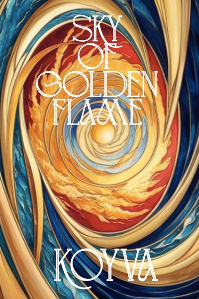 Sky of Golden Flame