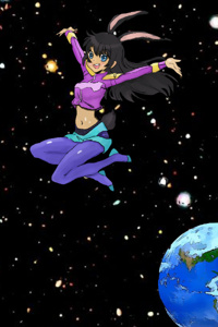 World Hopping Bunny Girl
