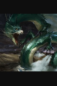 A Dragon In human Skin