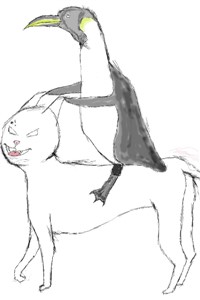 Peng's rebirth: A journey of a thousand flippers.