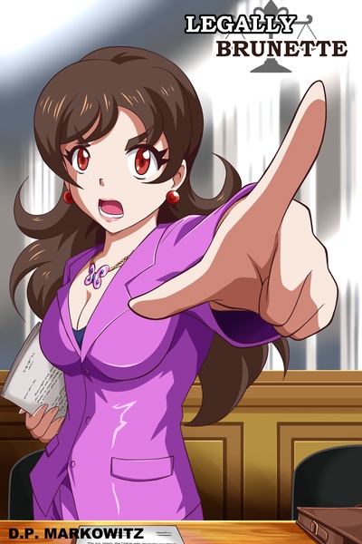 Legally Brunette (Ace Attorney style GameLit)
