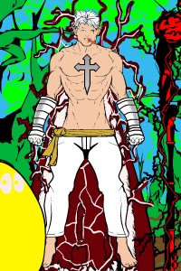 In a diffirent world with One Piece system. cliche? No it's a cancer cliche