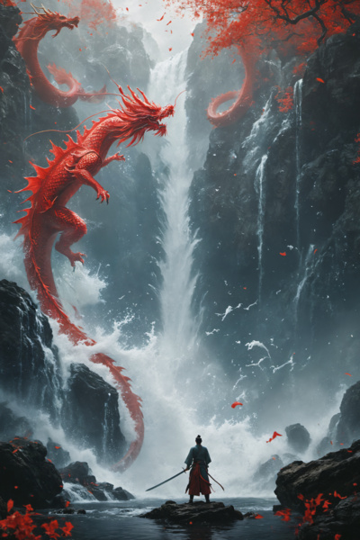 Arthur and the Two Dragons [Flash fiction/Creative scene]