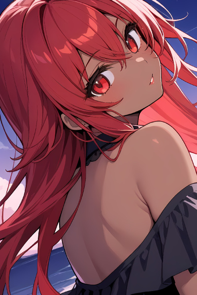 Through the Scarlet Eyes