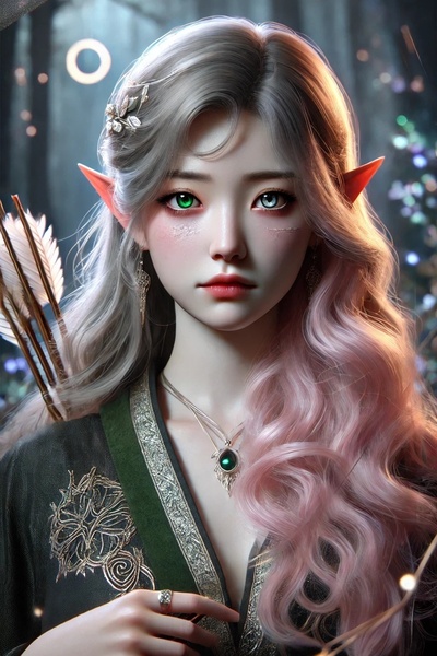 Crown of Moonlight and Silver