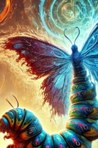 THE DRANK CATERPILLAR; REICARNATION GONE WRONG