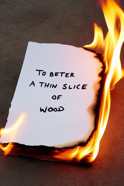 To Better a Thin Slice of Wood