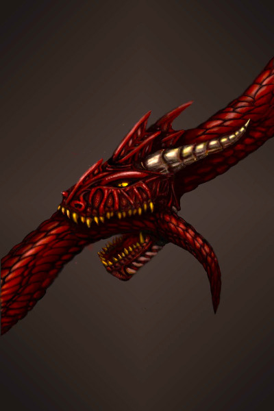 A Dragon Gnawing Its Tail