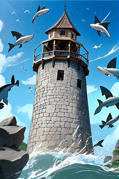 Watch tower I ; A "Title of Fiction" Interaction